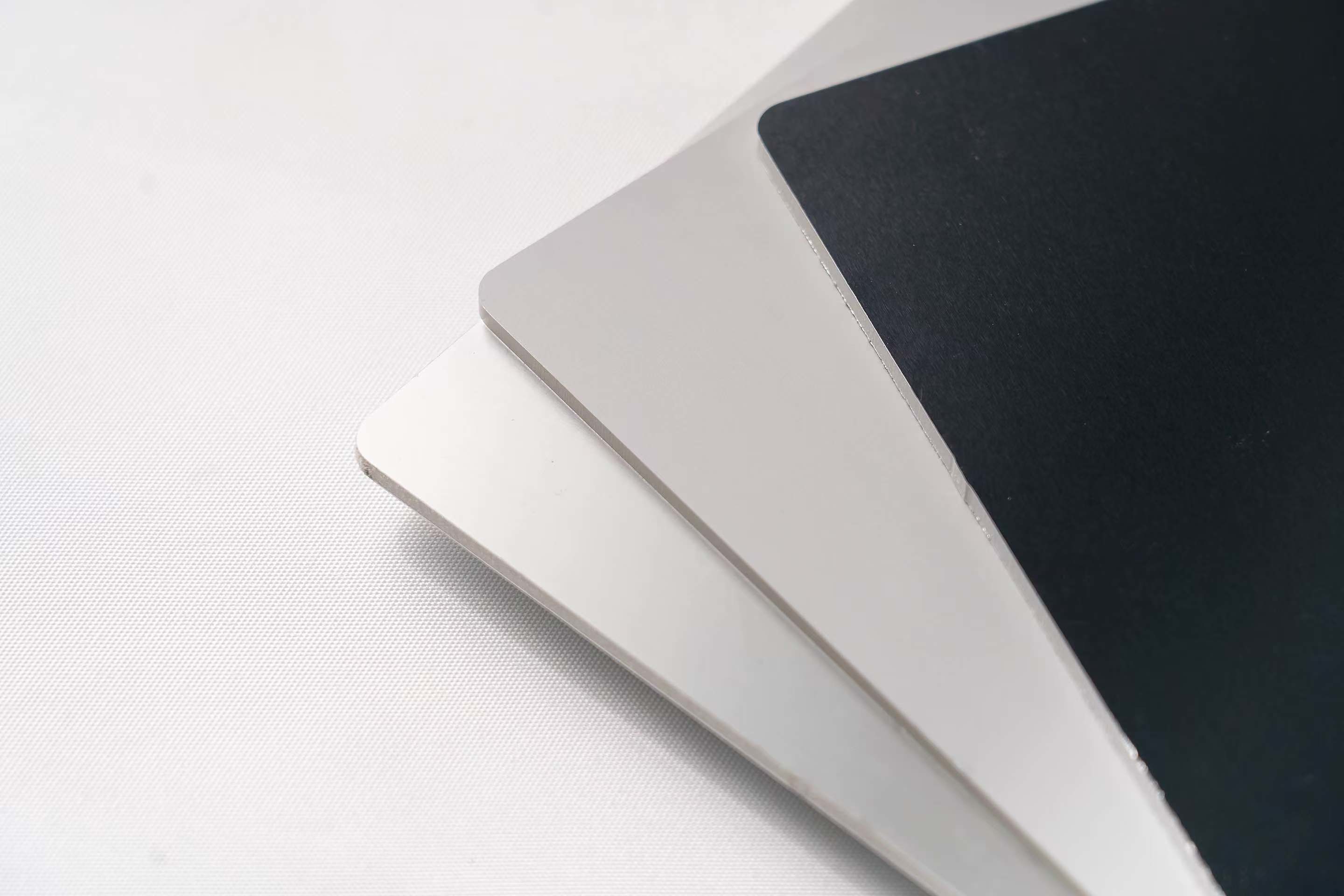 FR Aluminum Composite Material - 5.0mm Core with Special Effects Finish for Retail Displays