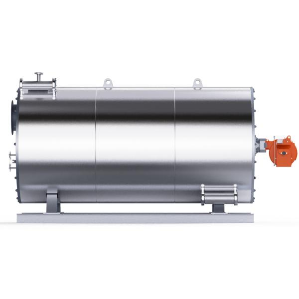 12000x3780x4350mm Thermal Oil Boiler For Textile Industry Electric Control