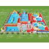 Buy cheap Commercial inflatable water park equipment , metal frame inflatable amusement from wholesalers