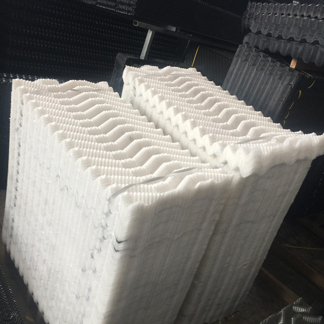 500mm S Wave Counter Flow Cooling Tower Fill Material Cooling Tower Fill Pack To Cool Water