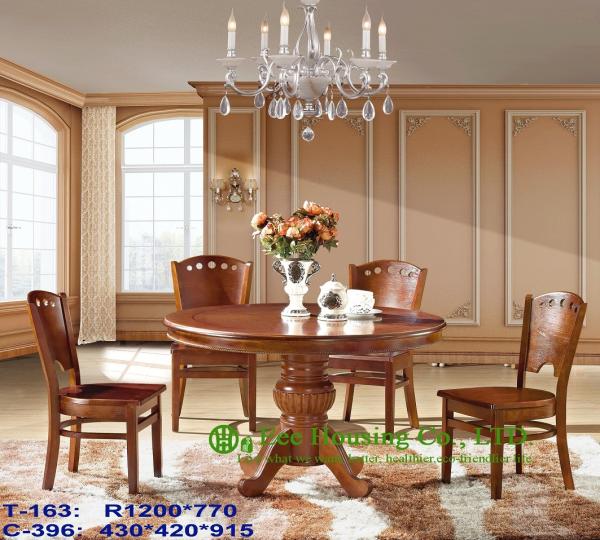 Solid Wood Dining Chairs,Solid Wood Dinning Table Furniture With Chairs/Home