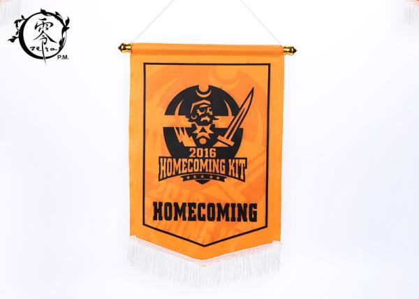 Hampton HOMECOMING Multicultural Flag Banners , 9 x 15'' Sublimation Printed