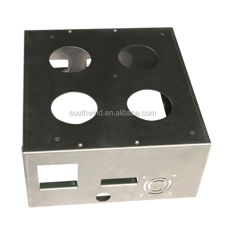 Industrial Customized Cast Iron Stamping Bending Enclosure for Electronic Metal Rack