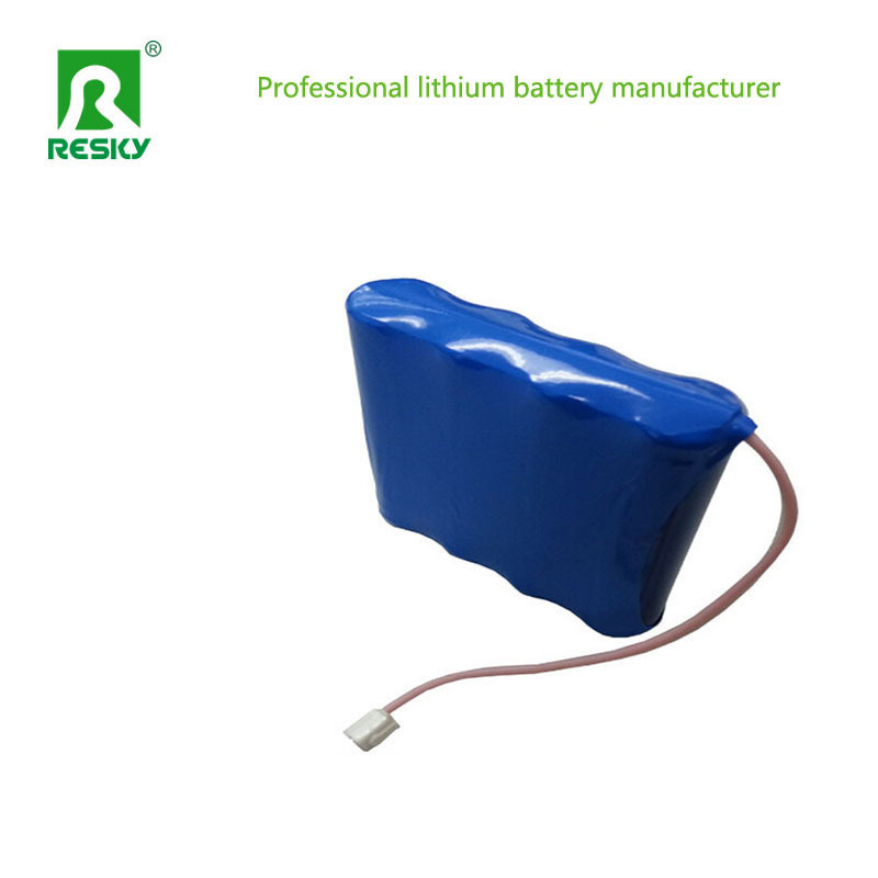 LED Light Li-ion Battery Pack 18650 14.8V 4S 2600mAh Lithium Ion Battteries