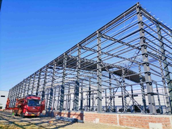 High Quality Light Steel Structure Factory Building Frame For Industrial