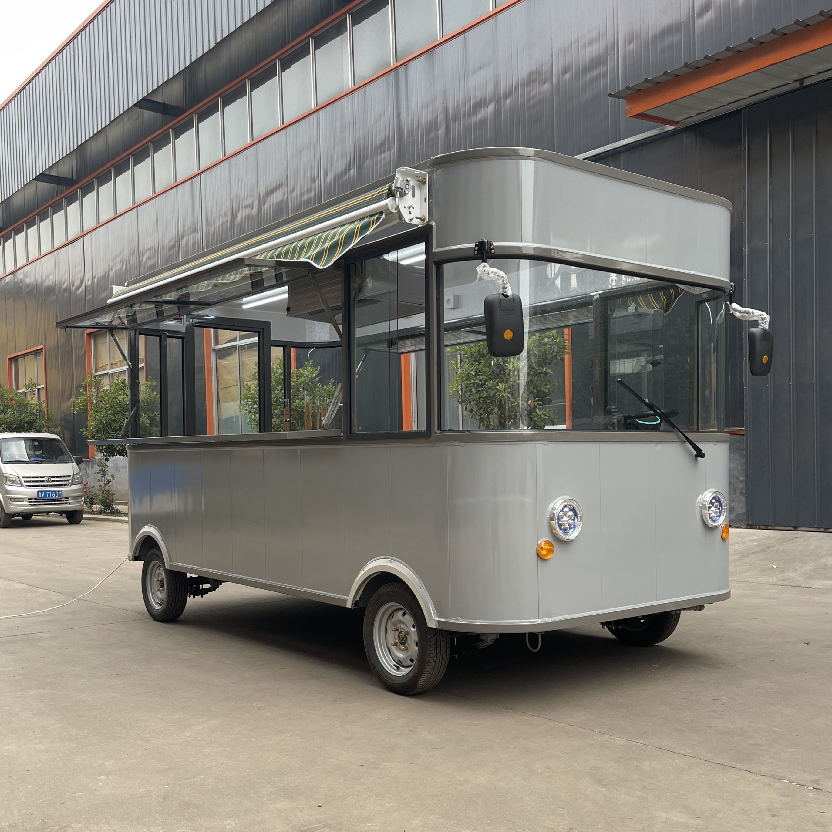 Manual Skills Mobile Fried Chicken Combo Cola Beverages Food Snack Truck Boutique Cart