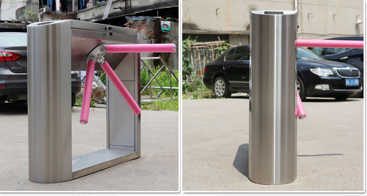 304 Stainless Steel Hot Sale Tripod Turnstile Bridge Turnstile Fingerprint And Card Access Control System