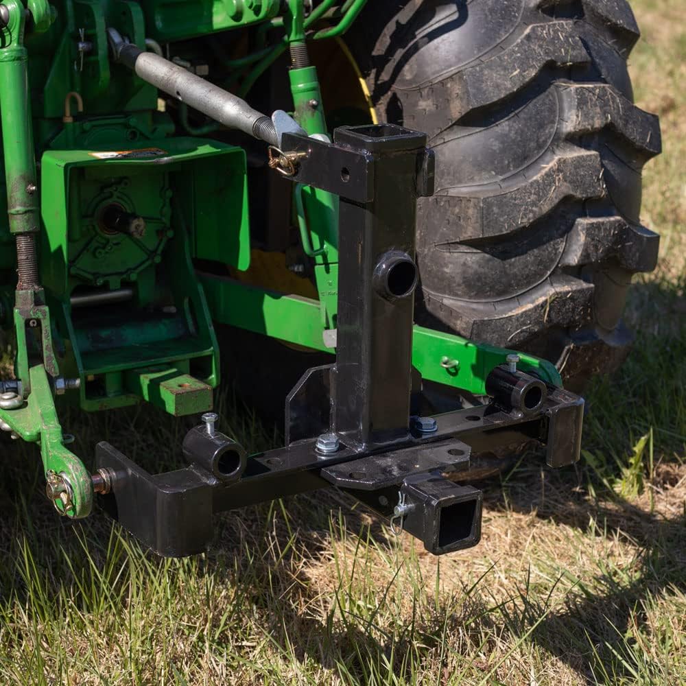 Trailer Hitch Receiver for Transformer Tractor Designed for 5/8 Inch Diameter Hitches