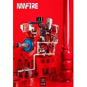 High Efficiency Vertical Turbine Fire Pump with Flow 100–7500 GPM and Stainless