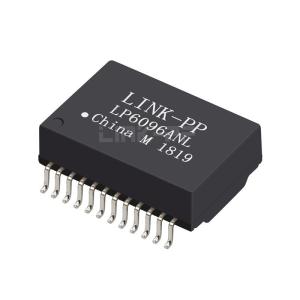  Pulse HX6098FNL Compatible LINK-PP LP6096ANL 1000 Base-T Single Port SMD 24 PIN PoE+ Lan Transformer Manufactures