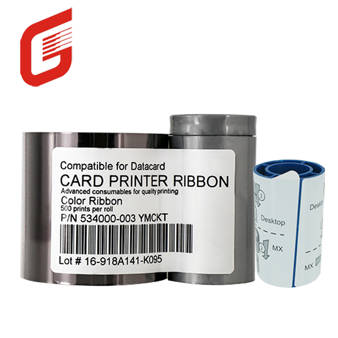 Nylon 66 Printer Ribbon for Datacard 534000-003 YMCKT Color Ribbon 500prints