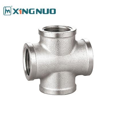 Industrial Grade Sand Blasting Finish Nickel Plated Brass Compression Fittings