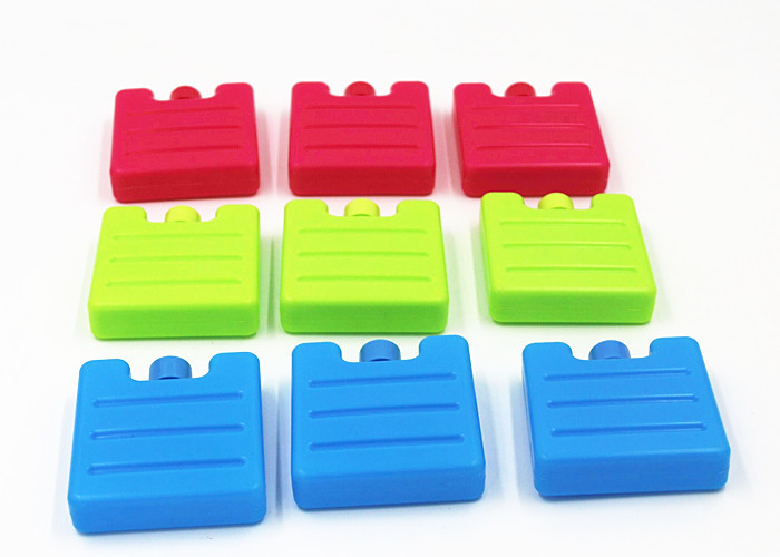 Colorful Plastic Mini Ice Blocks Small Gel Ice Packs SAP CMC Inside Liquild For Food Frozen