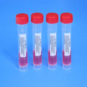 Non Inactivated Disposable Sampling Tube Cryopreservation With Preservation