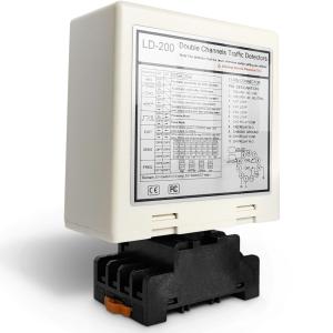  Dual Channel Loop Detector - Independent Control &amp; Anti-Crosstalk Tech for Smart Traffic Systems &amp; Reliability Manufactures