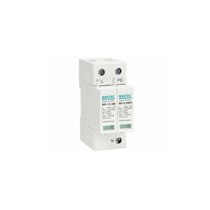 China Power Surge Suppressor EN61643-11 Ac Lightning Protection Surge Protector Type 1+2 on sale