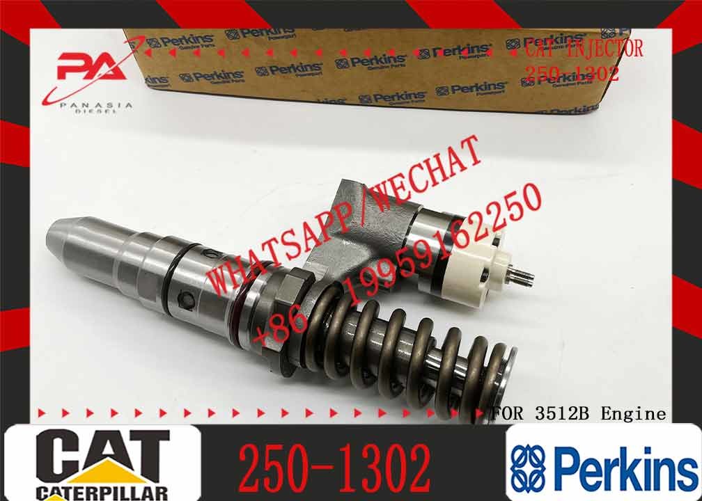 Diesel Fuel Common Rail Injector 250-1302 2501302 10R-1303 10R1303 For CAT 3512B 3516B Engine