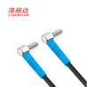 Buy cheap DC 3 Wire M4 Laser Proximity Sensor Switch Small Size Elbow 90 Degree Bend from wholesalers