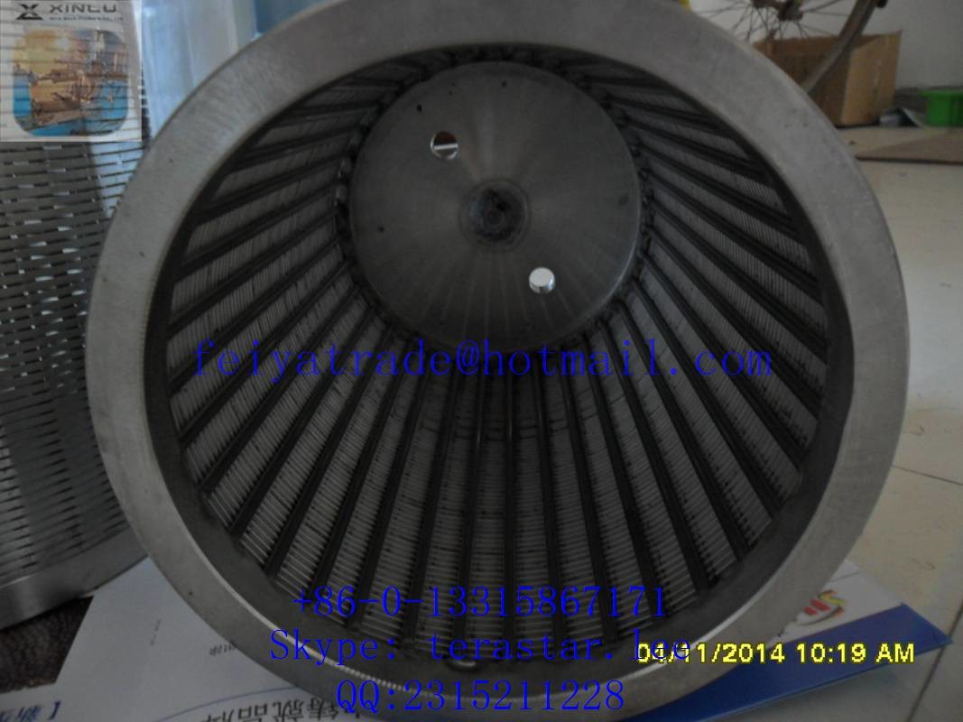 wire wound stainless steel screen pipe / wedge wire screen tube / perfect roundness water well screens