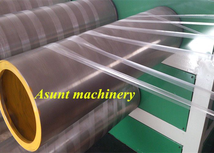PLC control Plastic Rope Machine , PP PE nylon rope machine baler