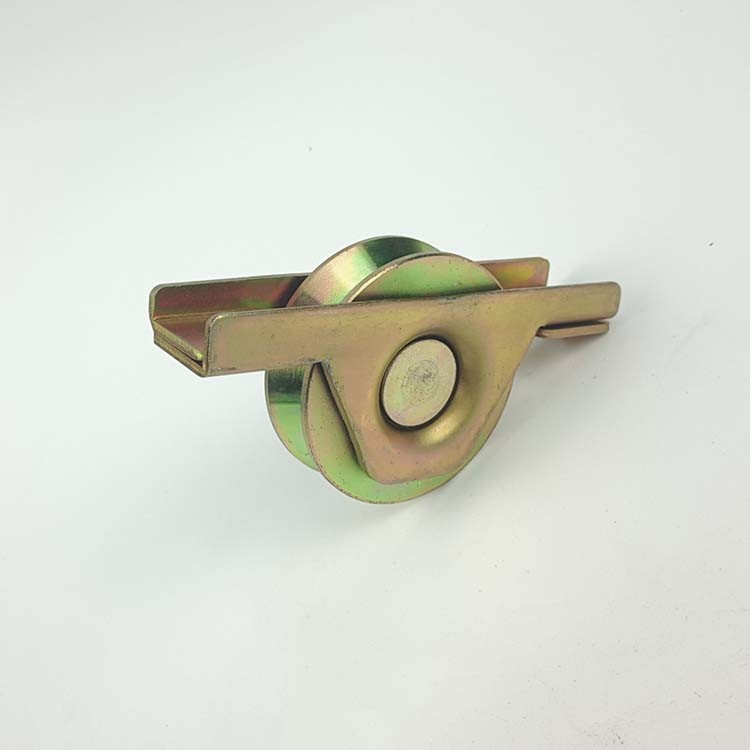 Sliding Track Groove Caster Solid Steel Cast Iron V Groove Wheels Wholesale
