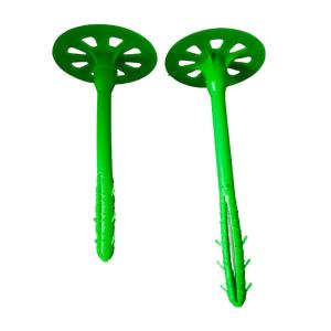 Durable Plastic Insulation Nails for Secure Thermal Insulation Fixings