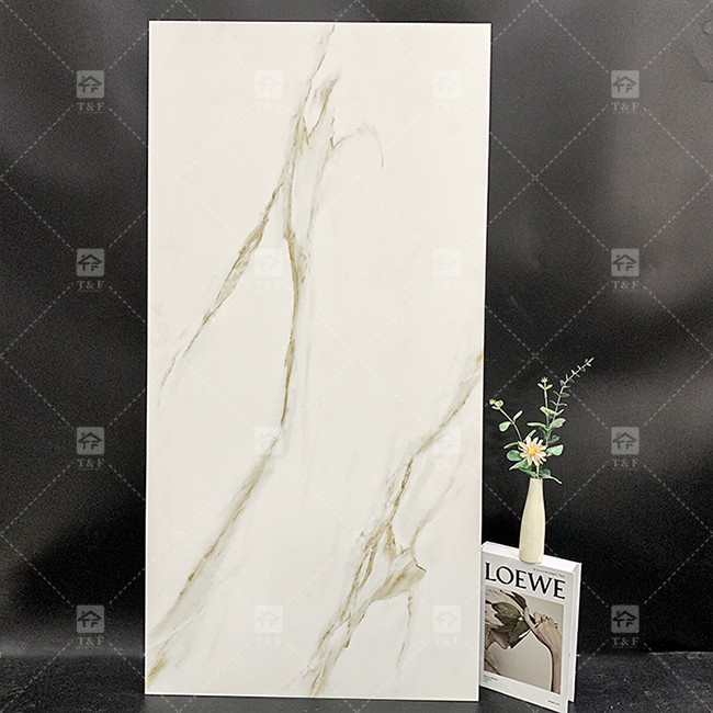 Marble Look White Carrelage Porcelanto Polished Rusitc Porcelain Ceramic Floor Tiles