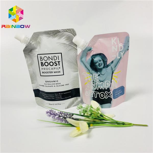Doypack Food Grade Stand Up Pouches Reusable Cleansing Gel Facial Liquid Mask