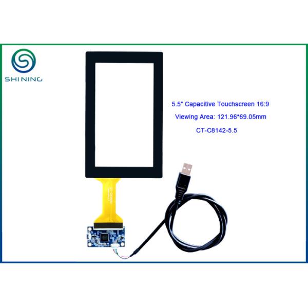  USB Interface Multi - touch Capacitive Touch Screen For Handheld Touch Device 5.5&quot; Manufactures