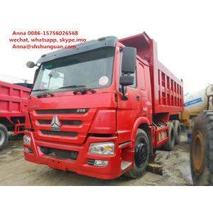 China 25 30 40 Ton Used Howo Dump Truck More Than 8L Engine Capacity Diesel Fuel on sale