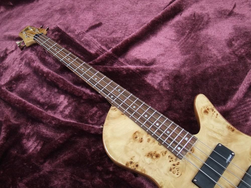 BEST 4 strings butterfly bass guitar Best accessories BEST workmanship