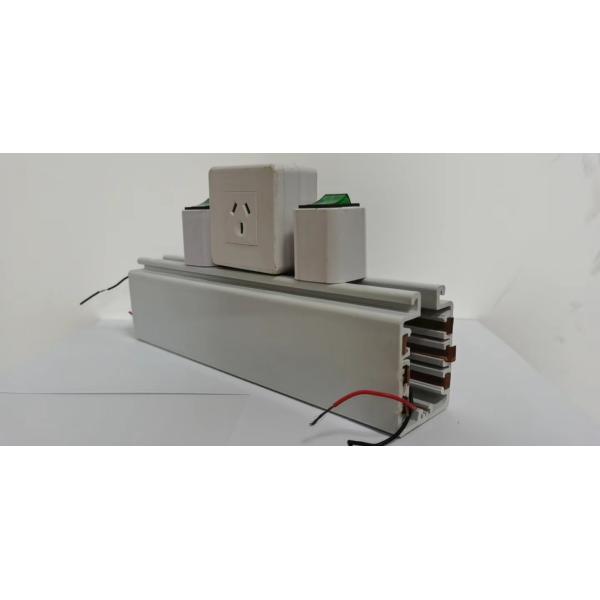 Overhead Electrical Bus Bars 20a To 40a Lighting Bus Duct Trunking System