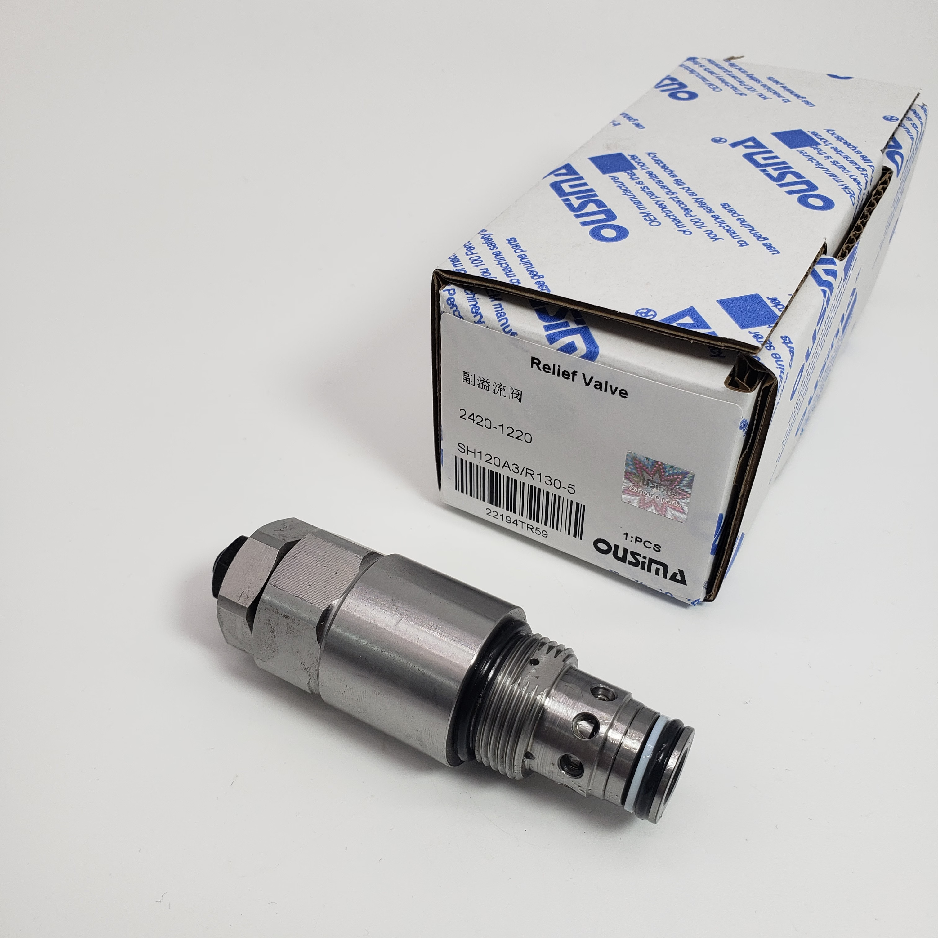 2420-1220 24201220 Relief Valve For DH150-7 R130-5 YC135-8 SH120A3