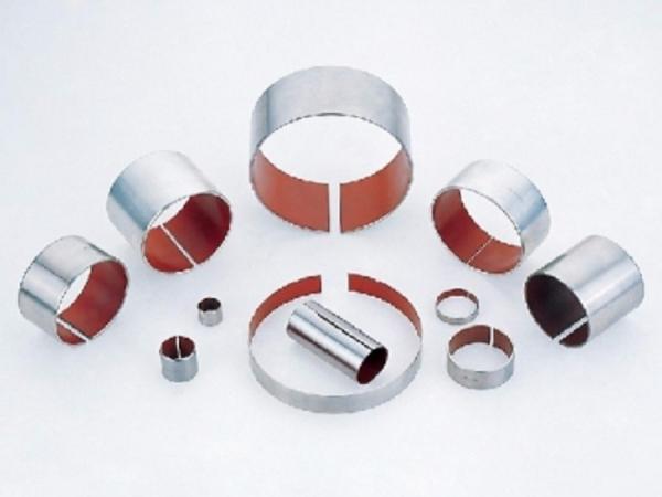 304 Stainless Steel Bushing , Red Lining Anti Corrosion Bearing For Marine