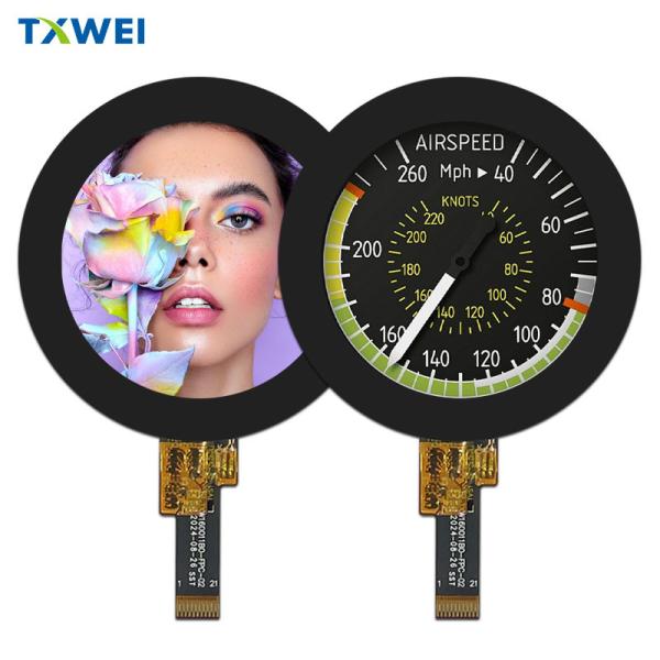 China 1.6 Inch 400 X 400 RGB Display Interface Round Tft Screen Lcd Module Display on sale China 1.6 Inch 400 X 400 RGB Display Interface Round Tft Screen Lcd Module Display on sale