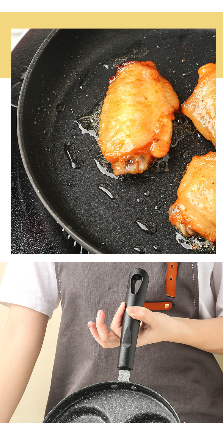 Multiple Styles Egg Frying Pan Four-cup Egg Pan Medical Stone Non-stick Frying Pan