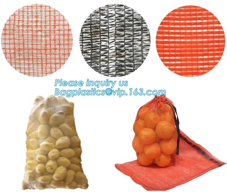 Reusable Solid Shopping Bag String Grocery Bag Shopper Cotton Tote Mesh Net Woven Portable Durable Shopping, BAGEASE