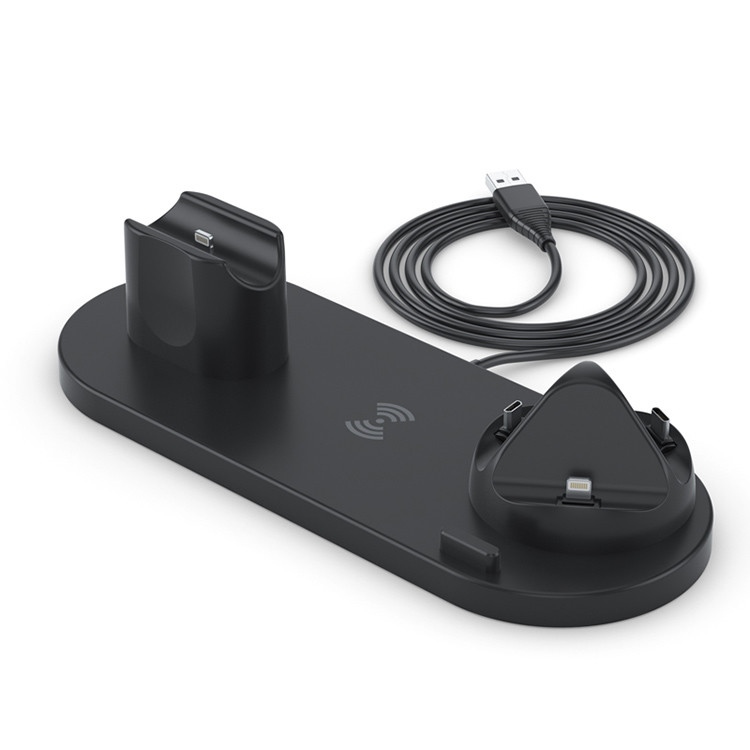 6 In 1 Wireless Charging Station For Apple Watch AirPods IPhone
