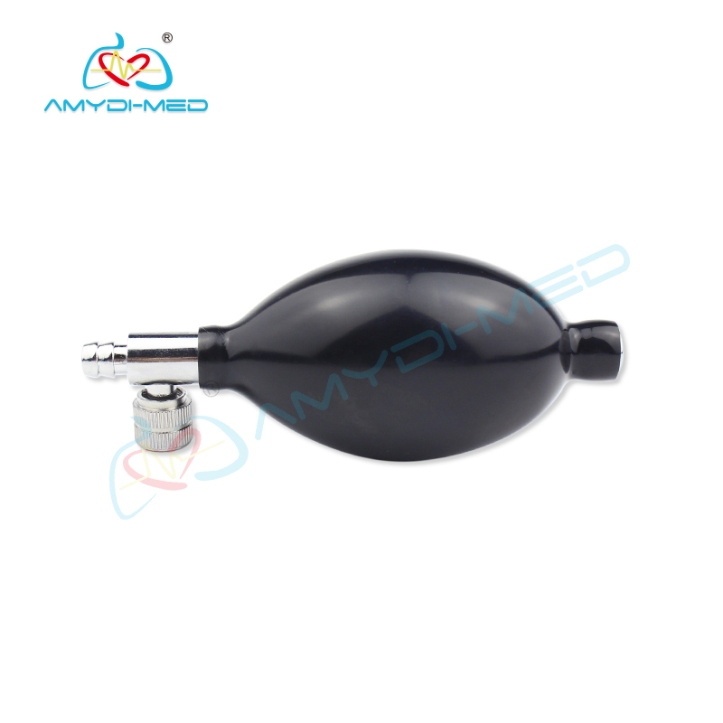 Black Blood Pressure Cuff Bulb Medical Alcohol Disinfecting Surgical Supplies
