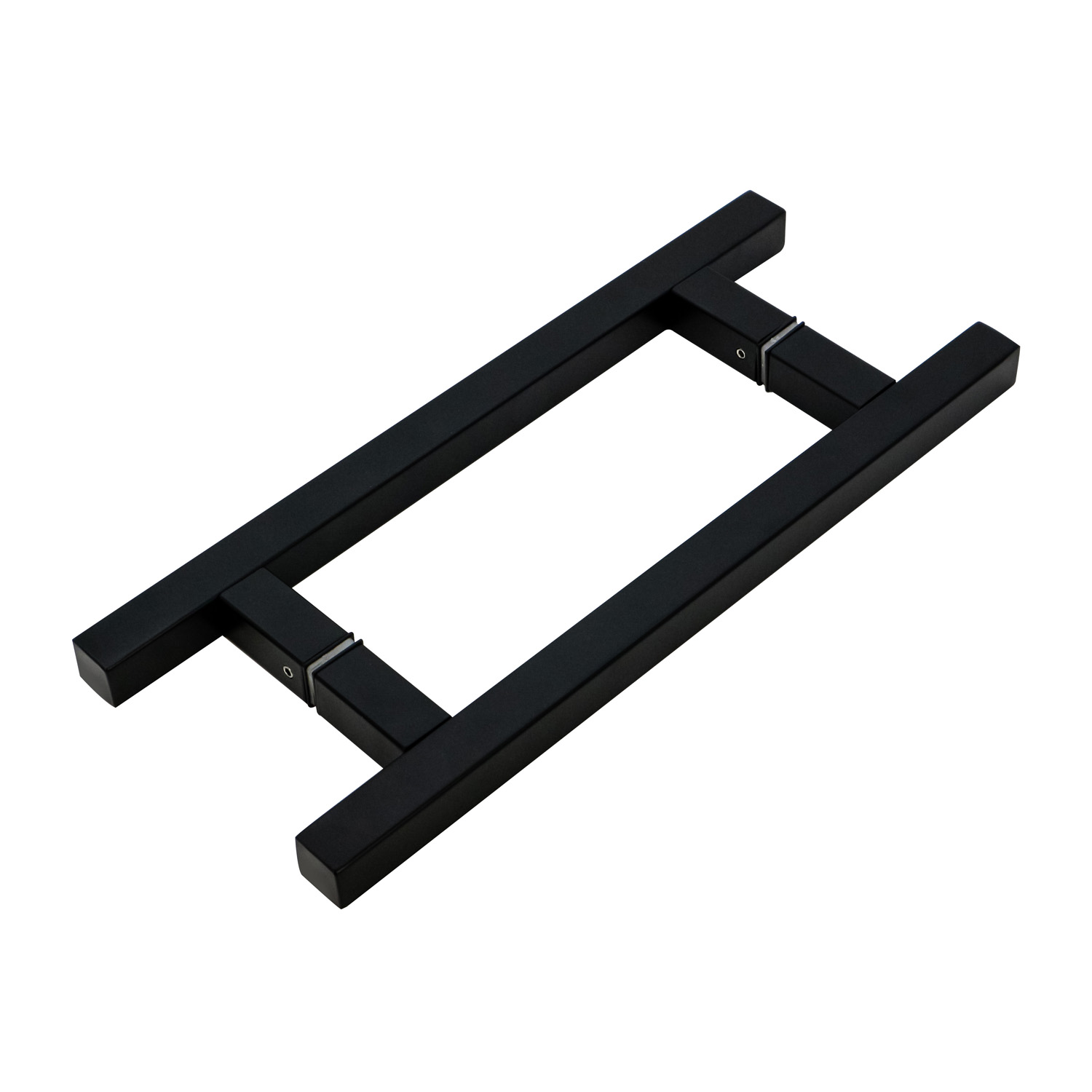 Custom 15x 25 Rectangular Tube Shower Sleek and Modern Matt Black Door Window Handles