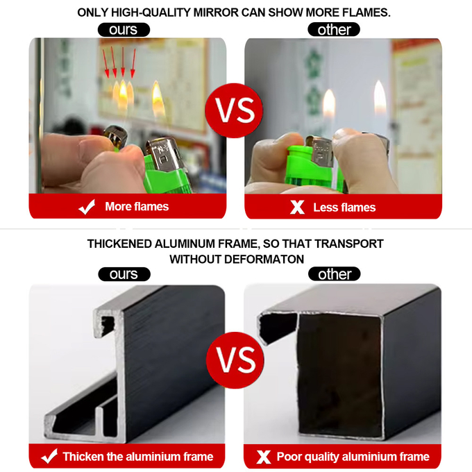 Enhance Your Space with Framed Mirror and Affordable Solution