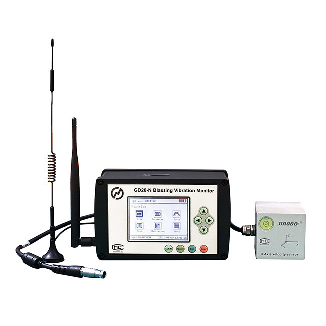 ODM Seismic Instruments Reliable Blasting Vibration Monitor 3 Channels