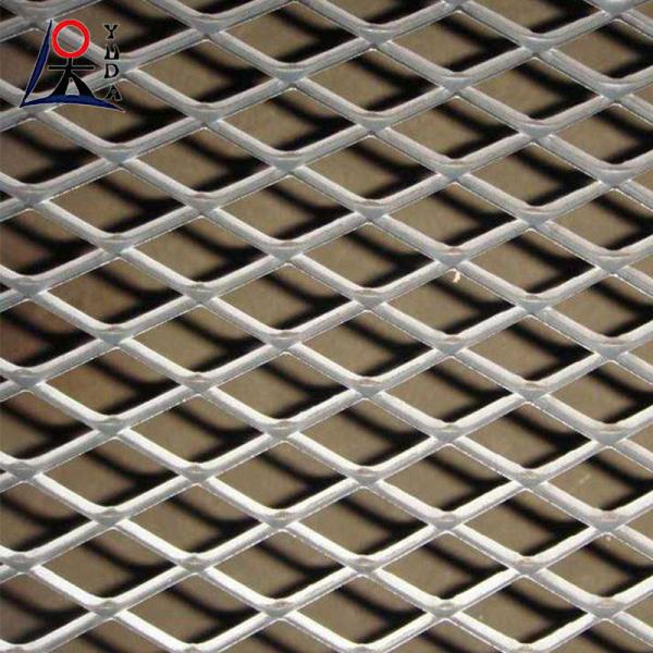 Hot Dipped Galvanized Carbon Steel Expanded Metal With Various Styles Metal
