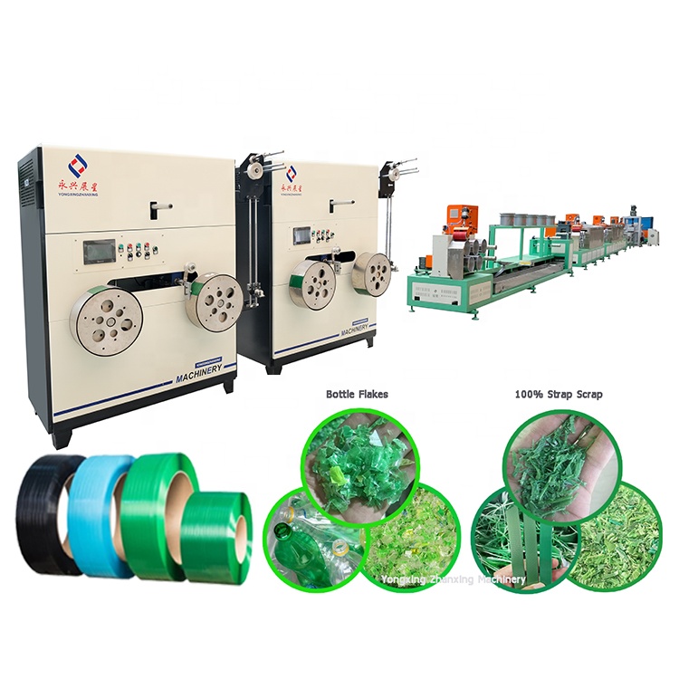 PET Extrusion Plastic Strap Production Line 9mm Single Screw