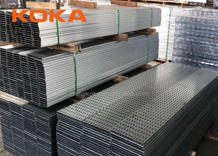 Customized Metal Steel Powder Coated Customized 600mm Slotted Cable Trays