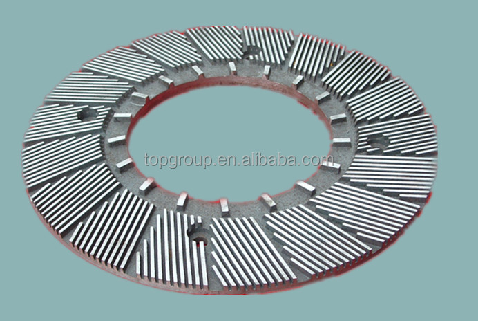 Multi-Alloy Cast Iron Refiner Plates for Wood Material Preparation in MDF Plant Revamp