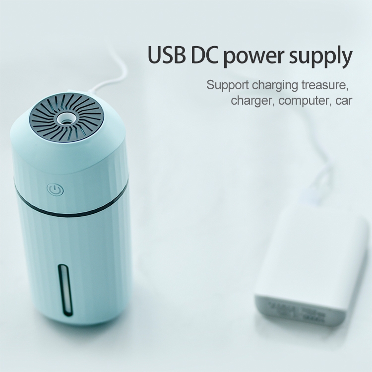 Wholesale 320ML Mini Portable Air Humidifier Cool Mist Nebulizer Silicone Seal Design USB Ultrasonic Air Humidifiers