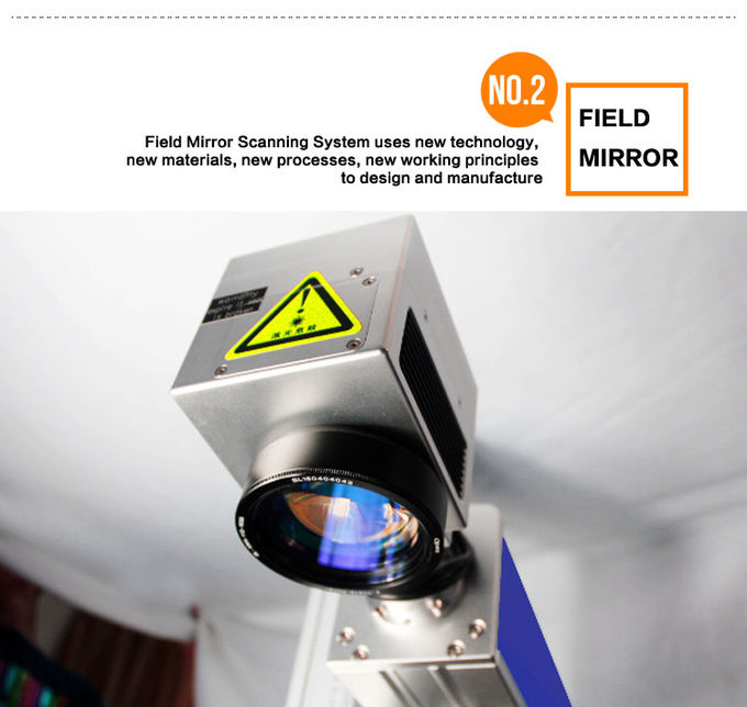 Portable desktop Fiber metal Laser Marking Machine with trade assurance protection