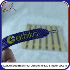 6mm-20mm Silicone Printed Custom Shoelace With Plastic Tips