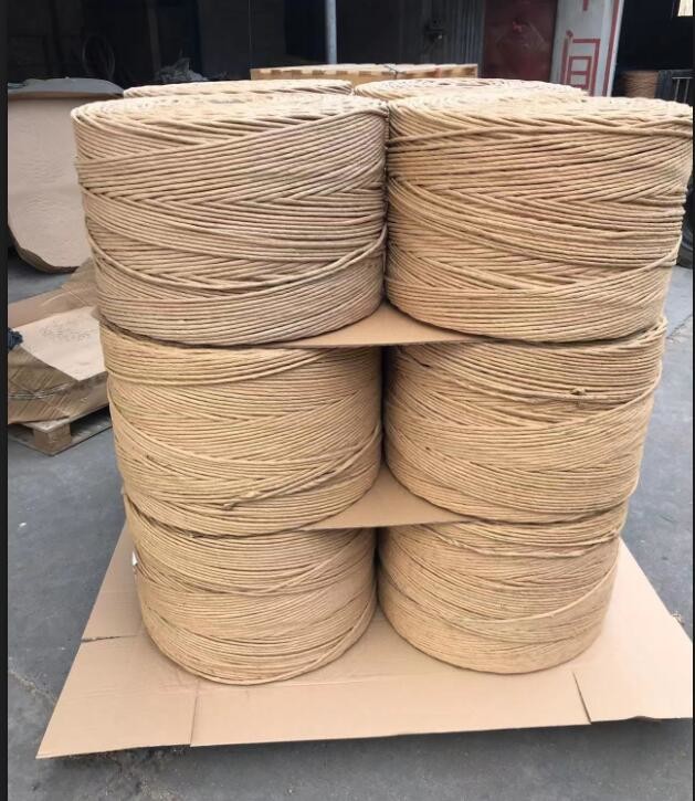 Moisture Resistant Round Twisted Paper Fillers For Cable Industries Cable Fillers